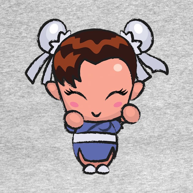 Street Fighter Babies: Chun Li by ohshirtdotnet